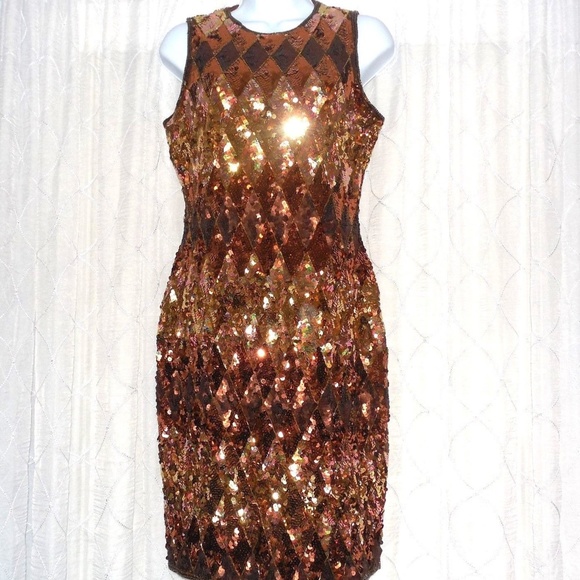 A.J. Bari Dresses Vtg Aj Bari Sequin Dress Vintage Small